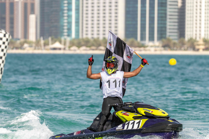 Abu Dhabi Marine Sports Club Crowns Winners of the UAE Jet Ski Championship
