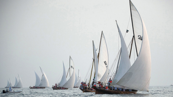 The Organizing Committee Announces the Date of the Al Yasat Festival 60ft Traditional Dhow Race