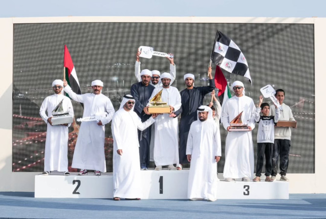 Al Dhafra” Crowned Champion of the Al Yasat Festival 60ft Traditional Dhow Race