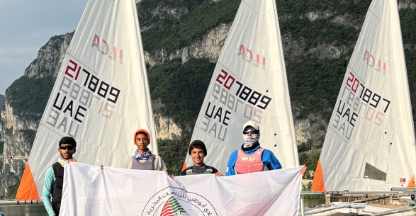 Abu Dhabi ILCA Sailing Team Concludes Intensive Training Camp at Lake Garda