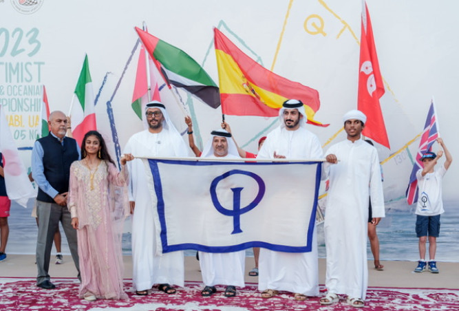 YOUNG SAILING TALENT HIT GOLD MEDAL COURSE IN ABU DHABI