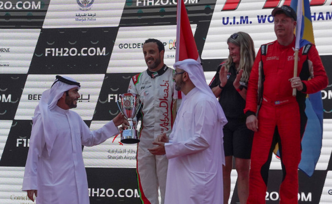 ANDERSSON WINS GRAND PRIX OF SHARJAH  AS TEAM ABU DHABI VETERAN GRABS PODIUM SPOT IN DRAMATIC FINISH
