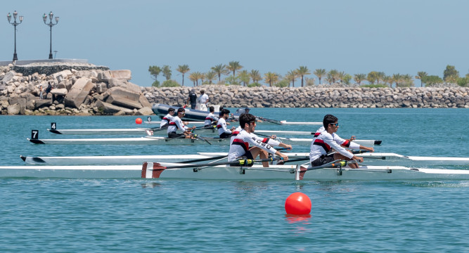 70 sailors in the final round of the Modern Rowing Championship
