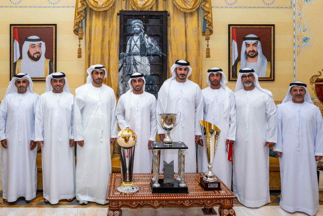 Mohammed bin Sultan bin Khalifa Lauds Abu Dhabi Powerboat for Global Triumph at the Formula 2 World Championship "