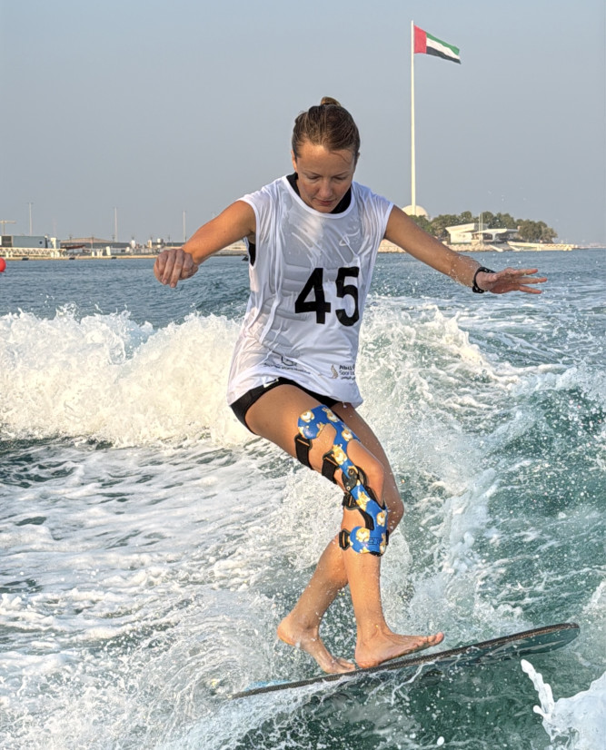 The  UAE Wakeboard & Wakesurf Championship concludes tomorrow in Abu Dhabi with the participation of 86 competitors from 23 countries.