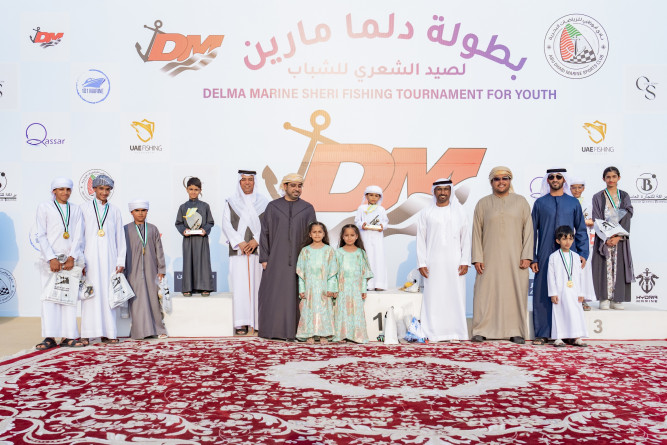 A remarkable conclusion to the Dalma Marine Sheari Fishing Championship, organized by the Abu Dhabi Marine Sports Club.