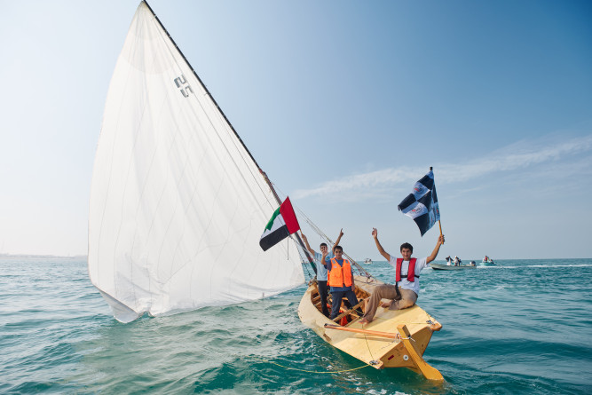"Al Dhafra Marine Festival" Crowns Winners of Jananah Dhow Sailing Race and Al Tafrees Heritage Race