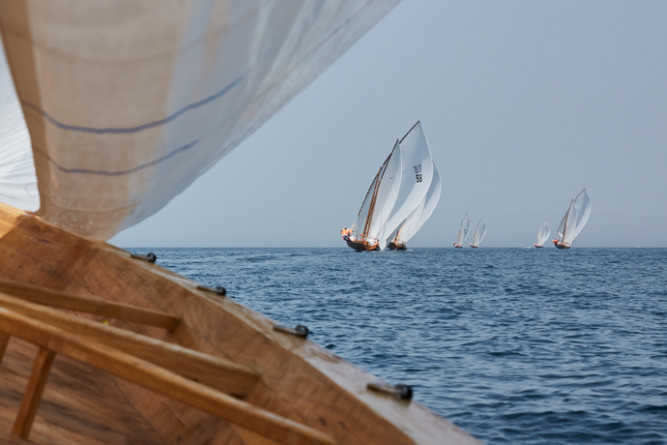 Marwah 43-ft Dhow Sailing Race Postponed Due to Weather Conditions at Al Dhafra Marine Festival